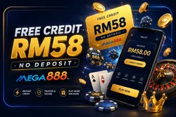 RM58 Free Credit logo mark